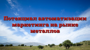 Потенциал автоматизации маркетинга на рынке металлов