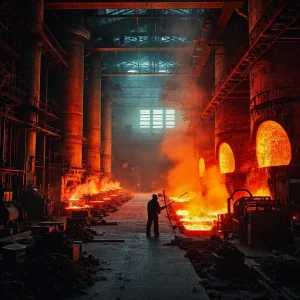 Фото по теме: Производство ферросплавов: рудотермические печи и специфика выплавки ферросилиция.