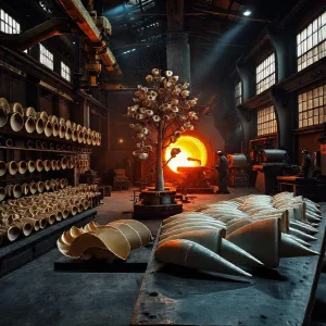 Фото по теме: Точное литье по выплавляемым моделям: изготовление лопаток газовых турбин.