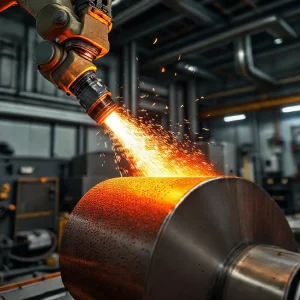 Фото по теме: Создание защитных покрытий методом газотермического напыления.