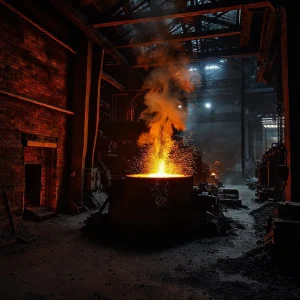 Фото по теме: Выплавка высокомарганцевой износостойкой стали.